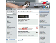 Tablet Screenshot of glaser-portal.de